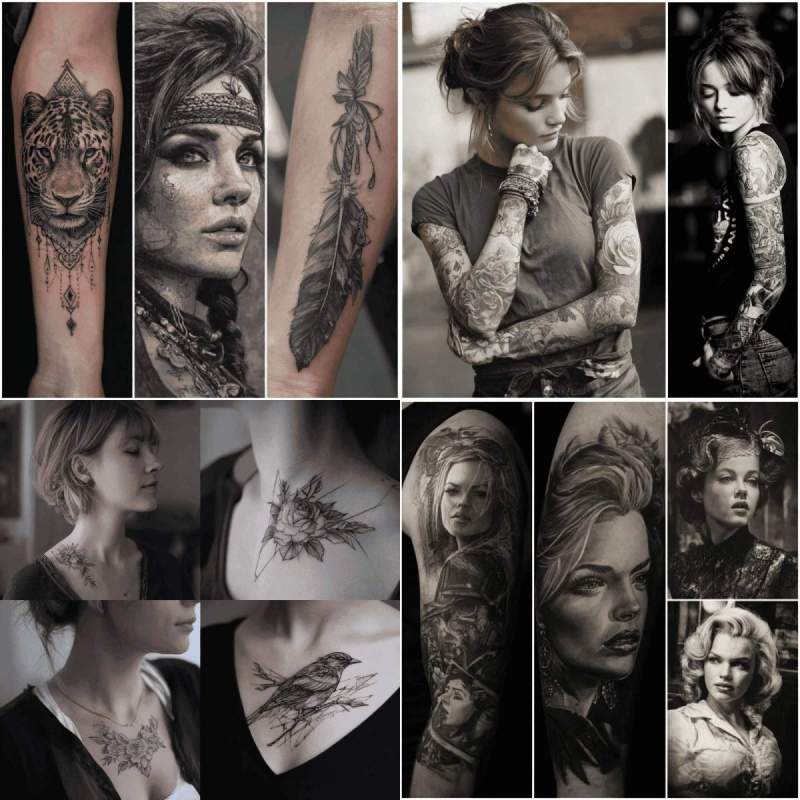 Tattoo Motive Frauen