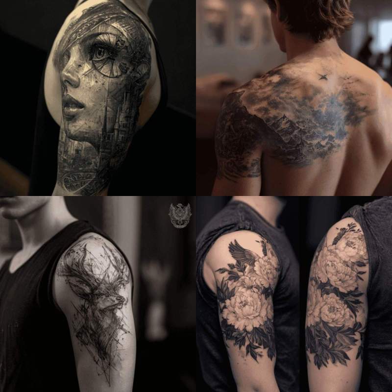 Tattoo Oberarm Hinten