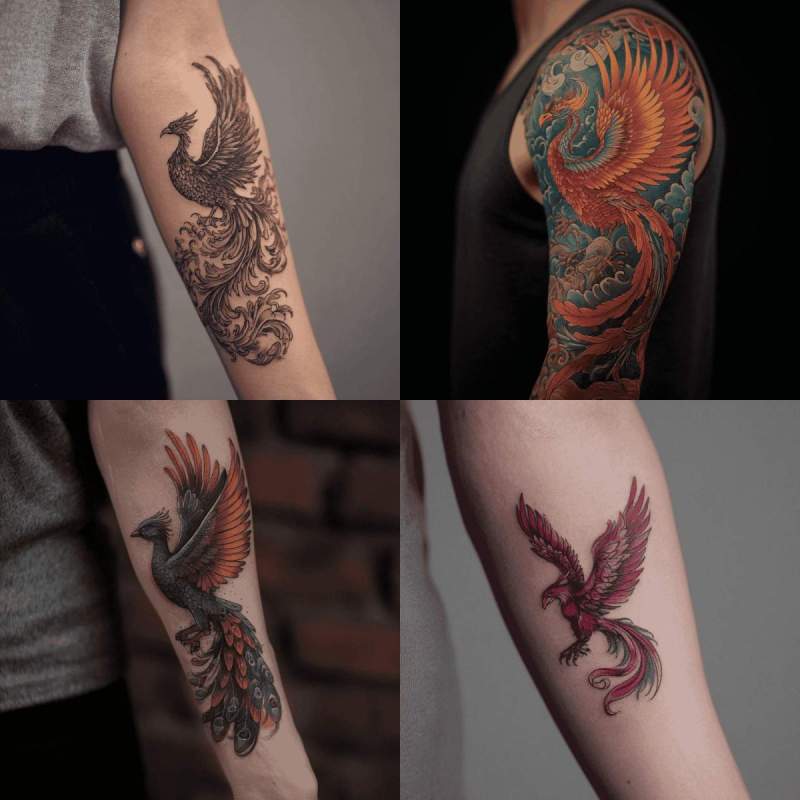 Tattoo Phoenix Designs