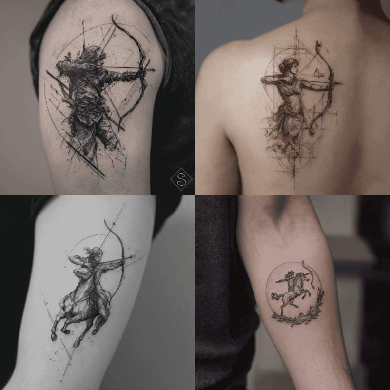 Tattoo Schütze Designs