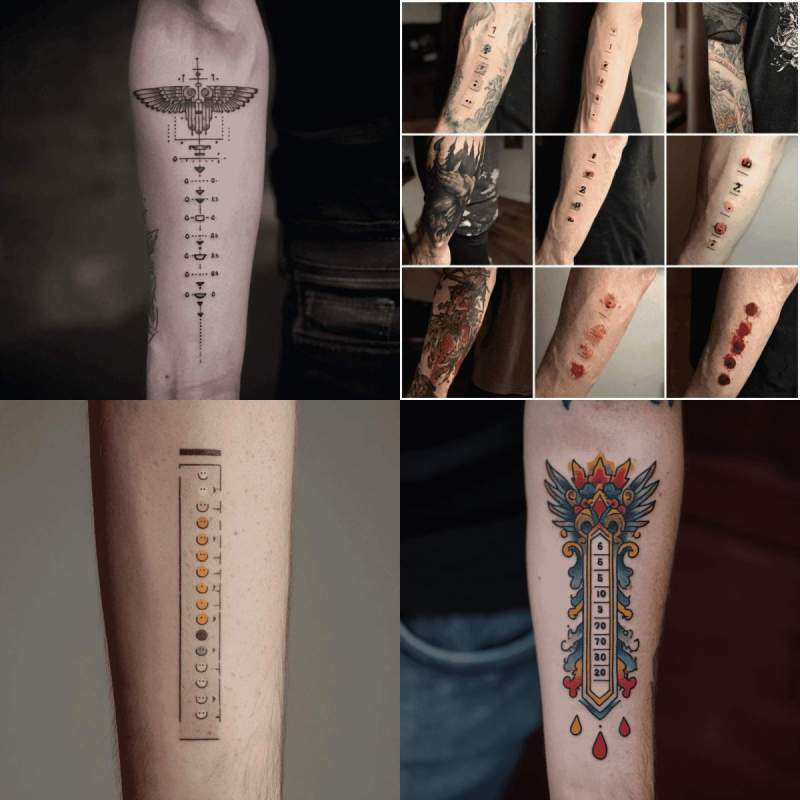 Tattoo Schmerzskala Designs
