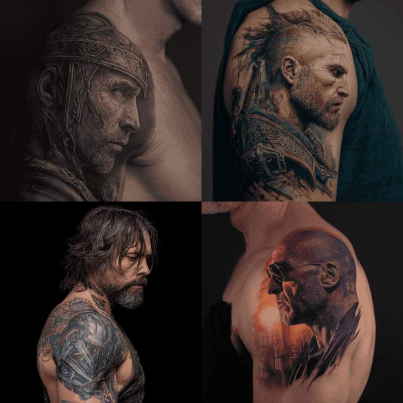 Tattoo Schulter Mann