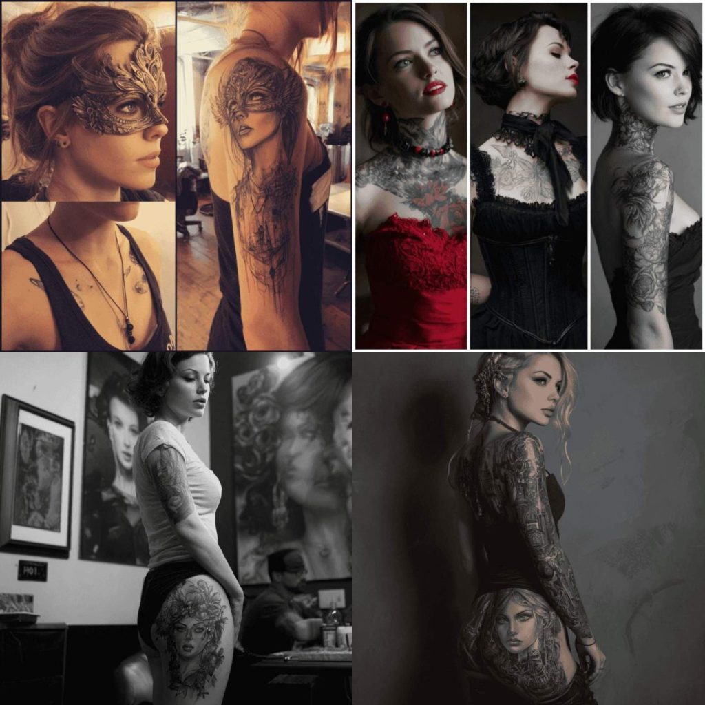 Tattoo Stellen Frauen Designs