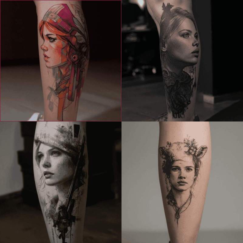 Tattoo Wade Frau