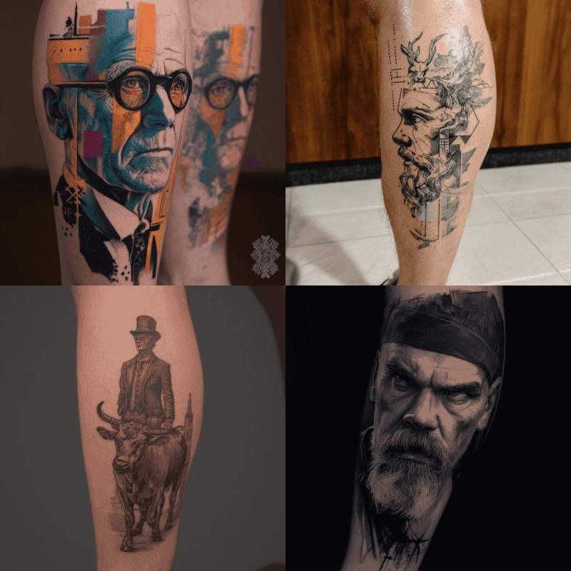 Tattoo Wade Mann Designs