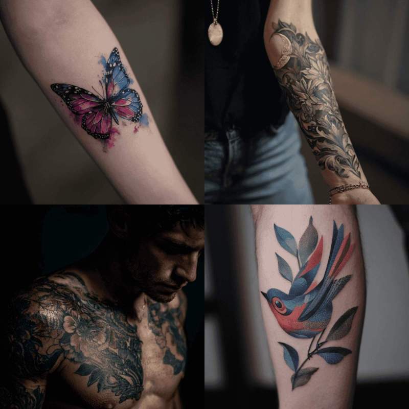 Tattoo Überstechen Designs