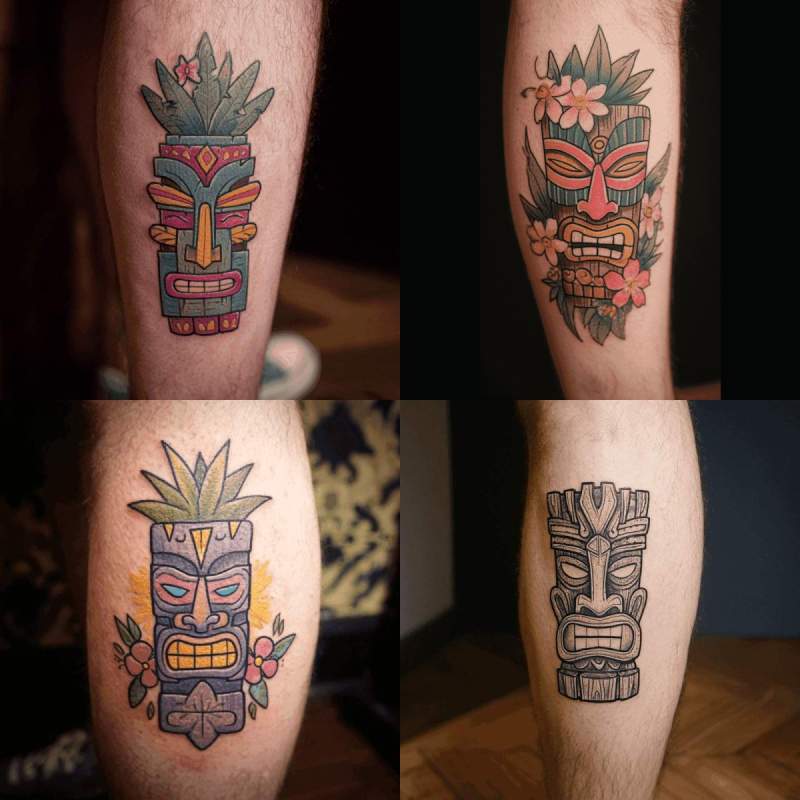 Tiki Tattoo Designs