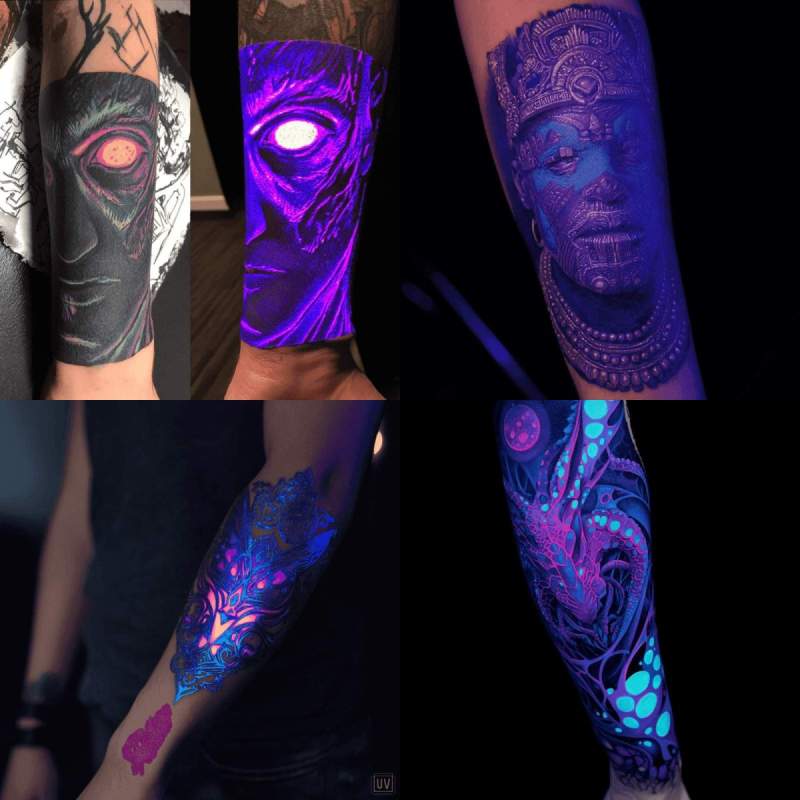 UV Tattoo Designs
