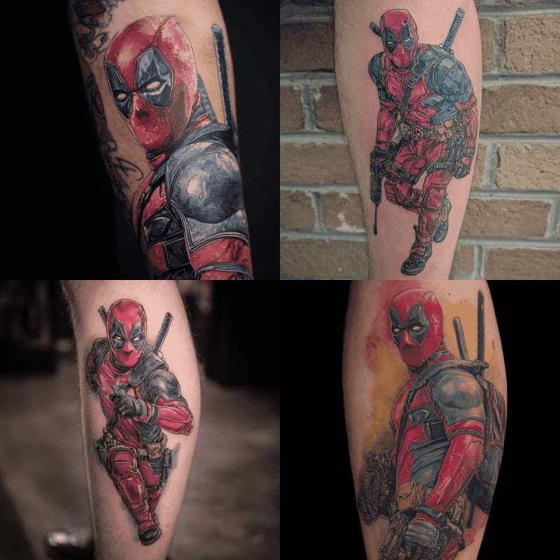Wade Wilson Tattoo Designs