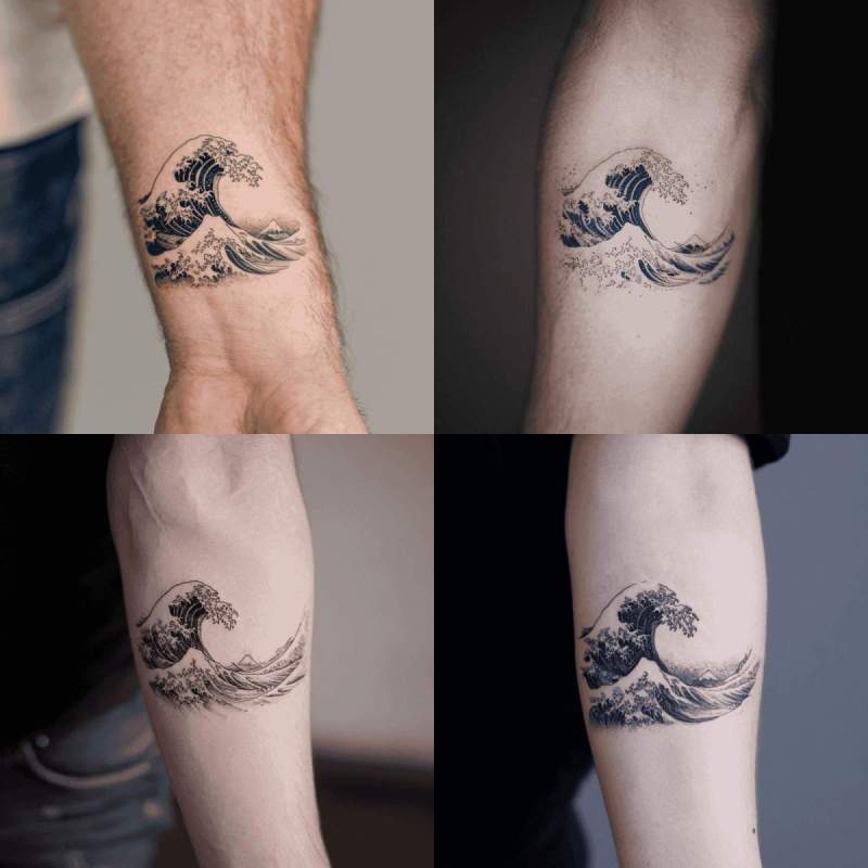 Wellen Tattoo Designs