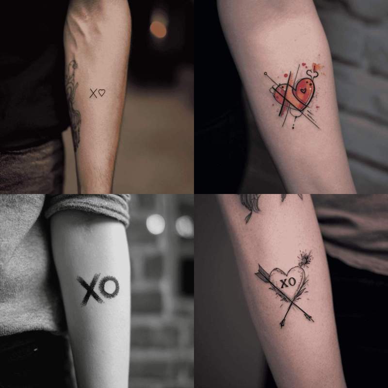 XO Tattoo Designs