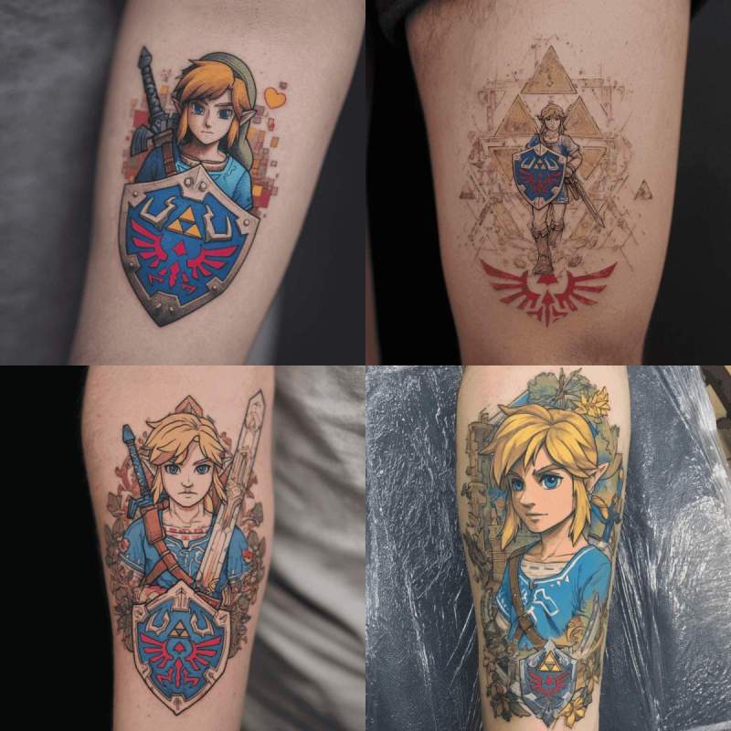 Zelda Tattoo Designs